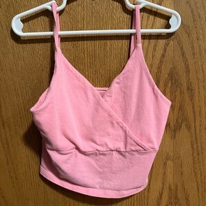 Hollister Pink Crop Top